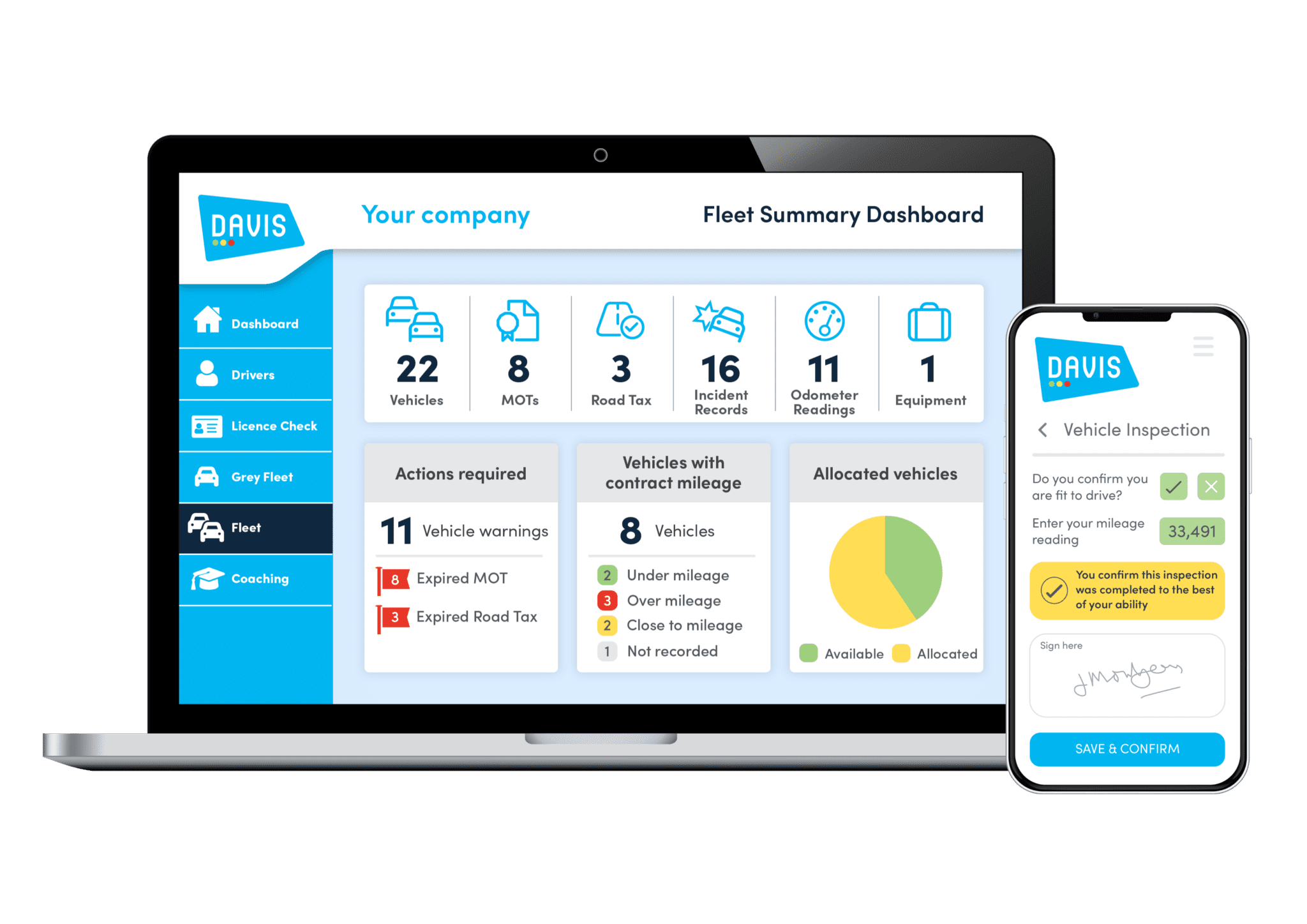 Fleet Dashboard And App